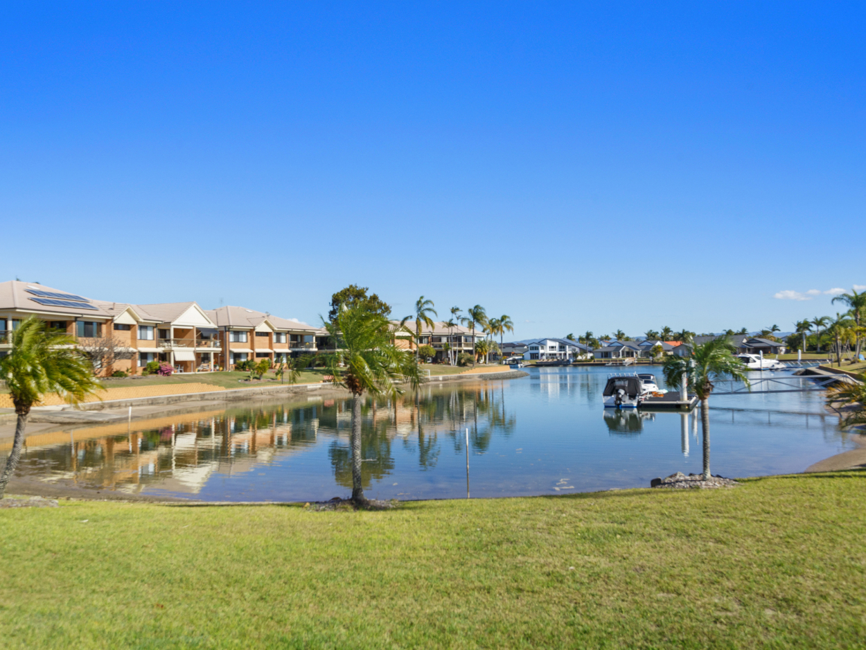Retire along the Gold Coast Canals, Runaway Bay QLD retirement real estate